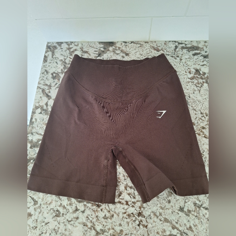 Gymshark Women's Brown Shorts Size XS/S